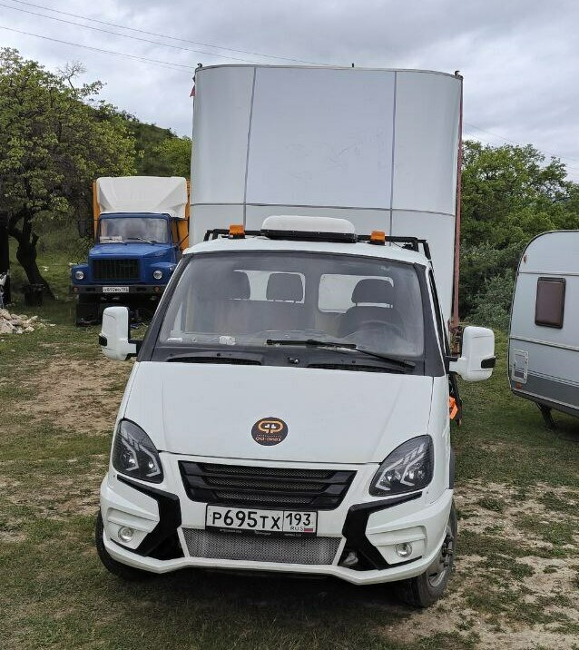 Гримёрка 5 постов. Съёмный модуль.