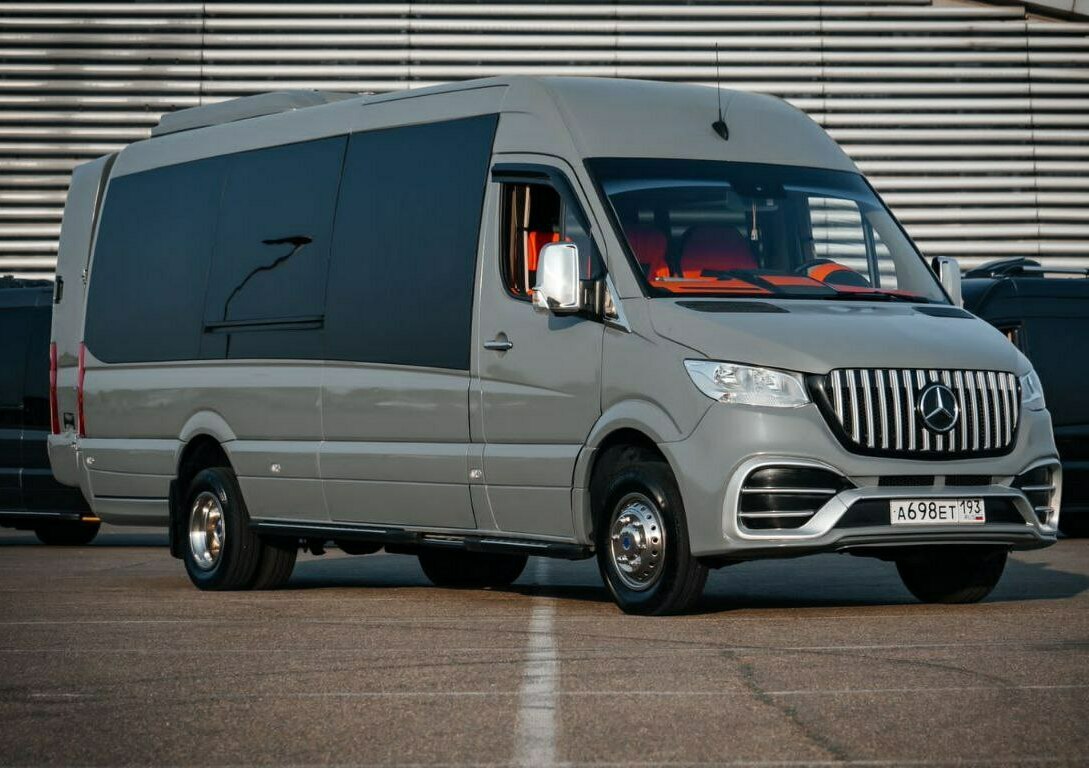 Групповой автобус Mercedes sprinter "Оранж"